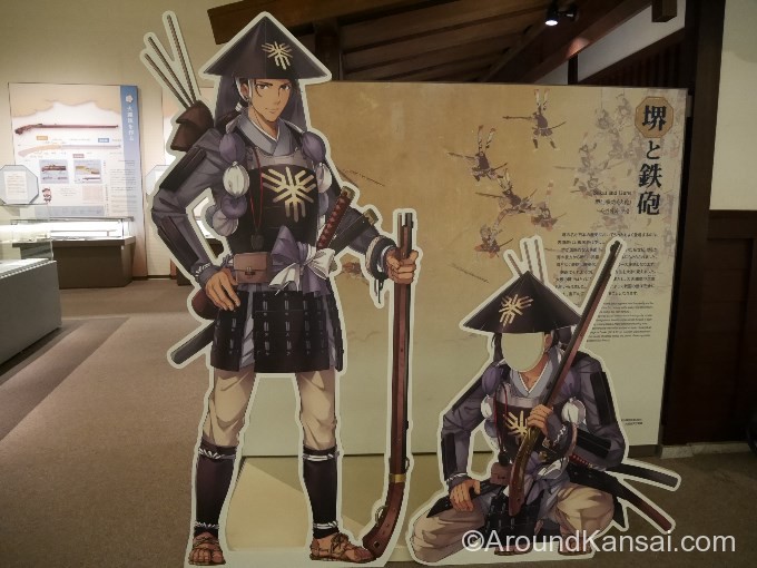 顔出しパネルも